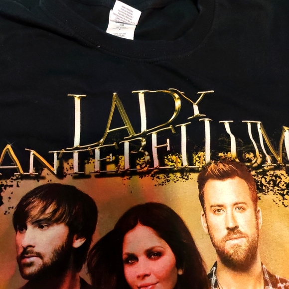 LADY ANTEBELLUM CONCERT T-Shirt Size Small - Picture 3 of 3